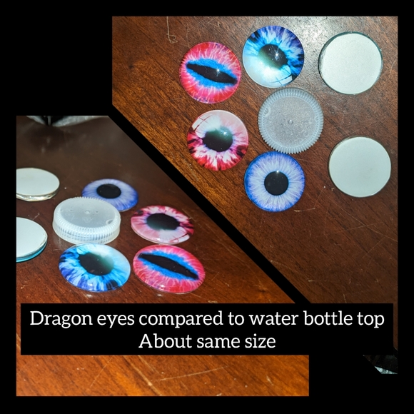 5/$25 6 sticker backed dragon eyeCraft supplies set. - Picture 2 of 4